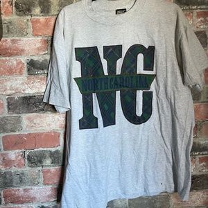 Vintage North Carolina Graphic Tee Single stitch